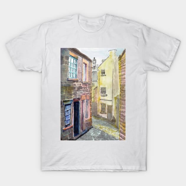 The Darkened Door T-Shirt by WaterGardens